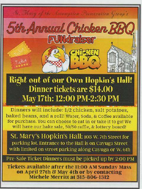 st marys chicken bbq may 17 2025