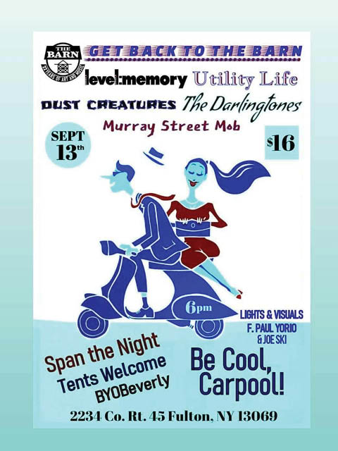 the barn live music event 9.13.2025