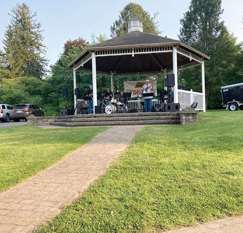 the strangers concert in the park goettel park central square 8.6.2025