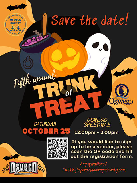 trunk or treat oswego speedway 10.25.2025