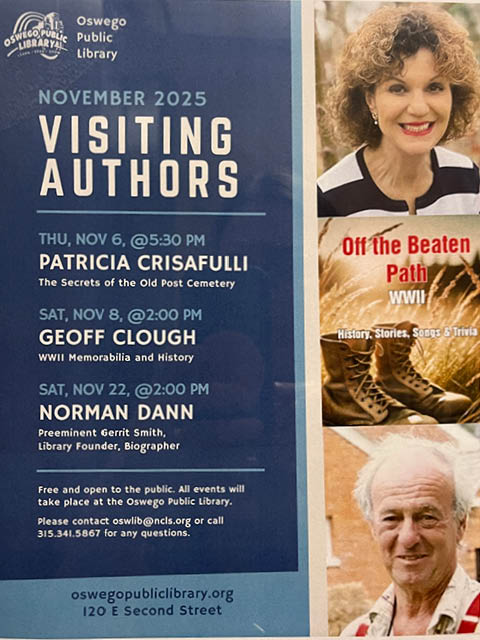 visiting authors opl november 2025