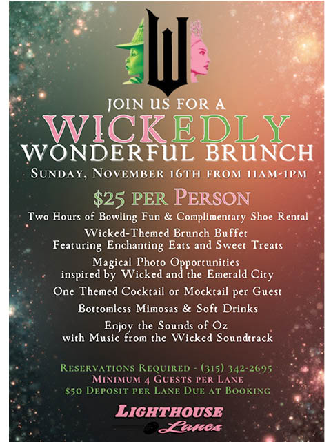 wicked brunch lighthouse lanes 11.16.2025