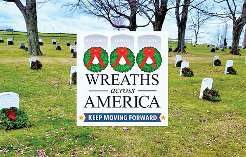 wreaths across america fort ontario 12.13.2025