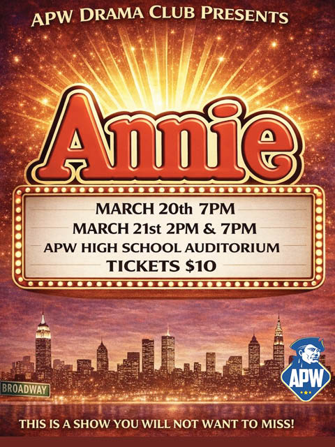 apw high school annie 2026