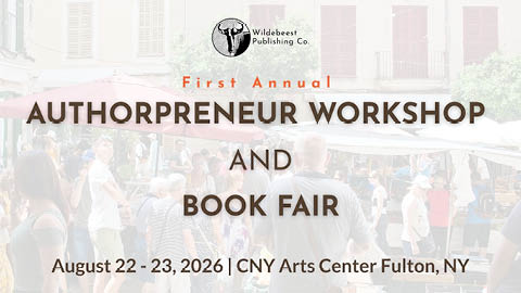 authorpreneur workshop wildebeest publishing cny arts center 8.22.2026