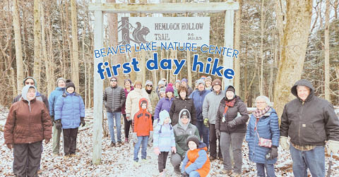 beaver lake first day hike 1.1.2026