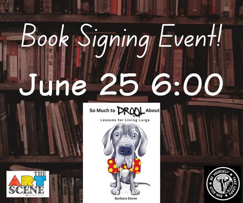 book signing event barbara stone cny community arts center 6.25.2026