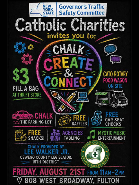 chalk create connect catholic charities oswego county 8.21.2026
