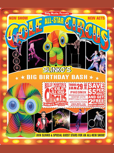cole all star circus jcb phoenix high school 1.29.2026