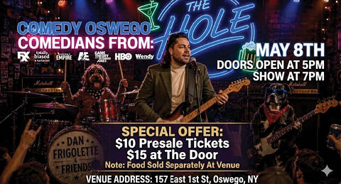 comedy mothers day weekend the hole 5.8.2026