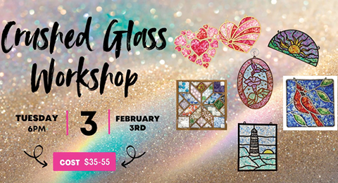 crushed glass workshop cleveland legion 2.3.2026