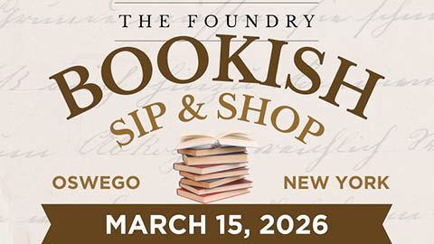 foundry bookish sip shop 3.15.2026