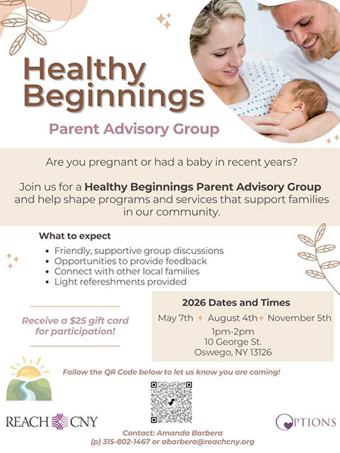 healthy beginnings parent group 10 george st oswego summer 2026
