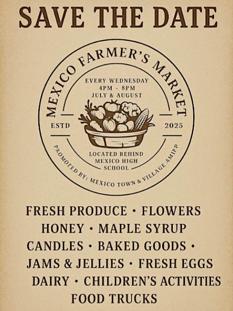 mexico farmers markets wednesdays july august 2026
