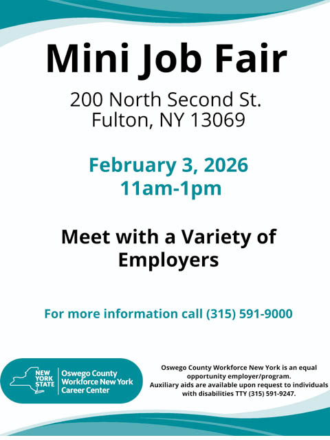 mini job fair ocwny 2.3.2026