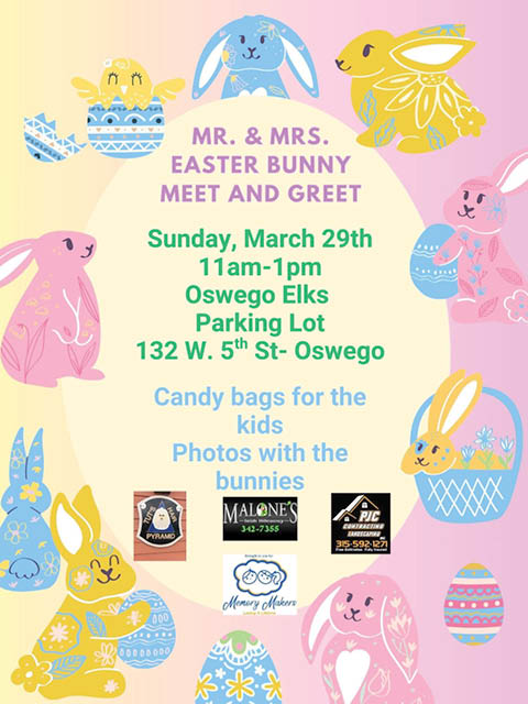 mr mrs easter bunny meet greet memory makers oswego elks 3.29.2026