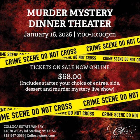 murder mystery dinner theater colloca estate winery 1.16.2026