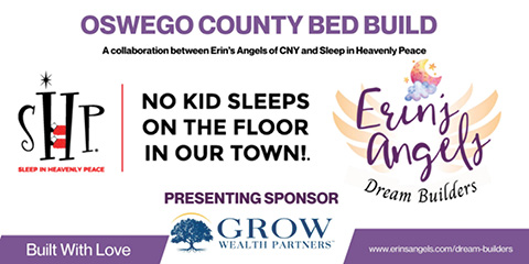 oswego county bed build erins angels michael maroun elementary 6.13.2026
