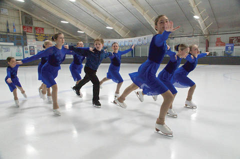 oswego figure skating club year end showcase fort ontario rink 3.22.2026