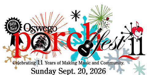 oswego porchfest 9.20.26