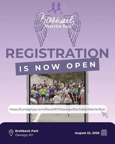 rachaels warrior run breitbeck park oswego 8.22.2026