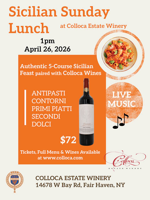 sicilian sunday lunch colloca 4.26.2026