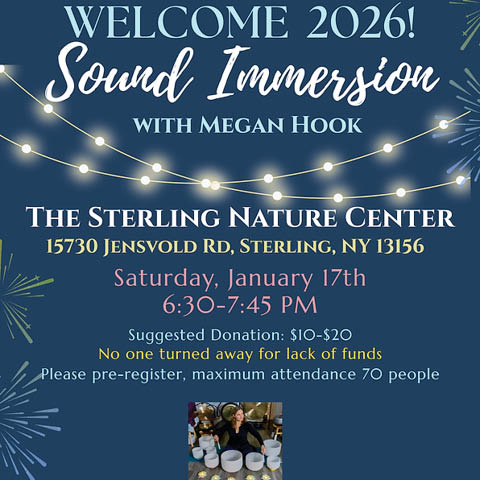 sound immersion megan hook sterling nature center 1.17.2026