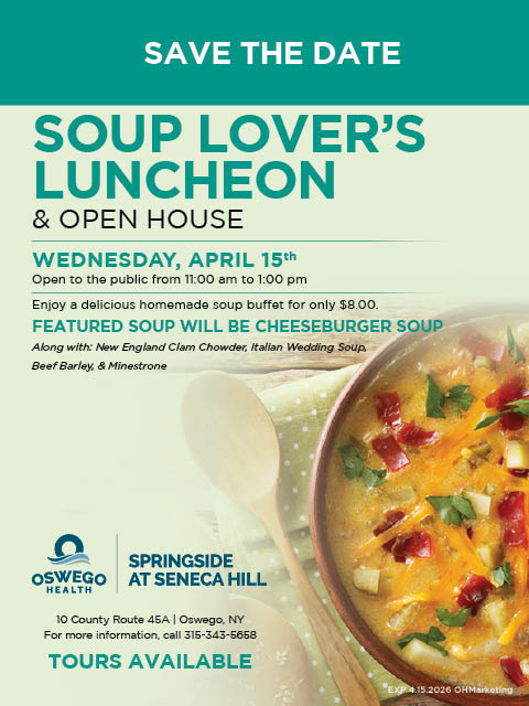 soup lovers luncheon springside seneca hill 4.15.2026