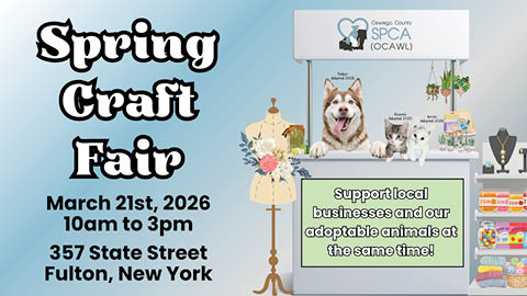 spring craft fair ocawl spca state street church 3.21.2026