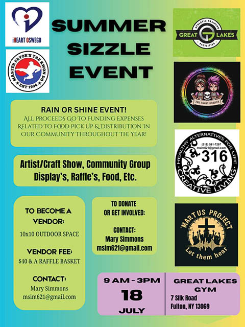 summer sizzle event great lakes gym 7.18.2026