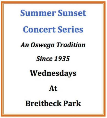 summer sunset concert series breitbeck park wednesdays summer 2026