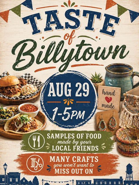 taste of billytown bucks williamstown 8.29.2026
