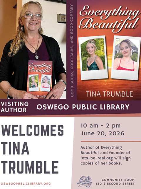 tina trumble visiting author opl 6.20.2026