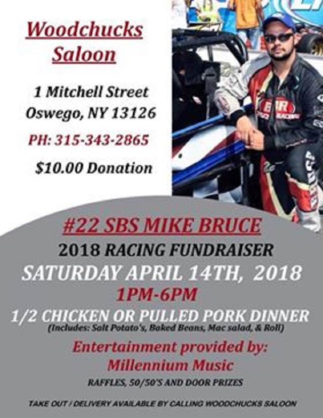 Mike bruce racing fundraiser