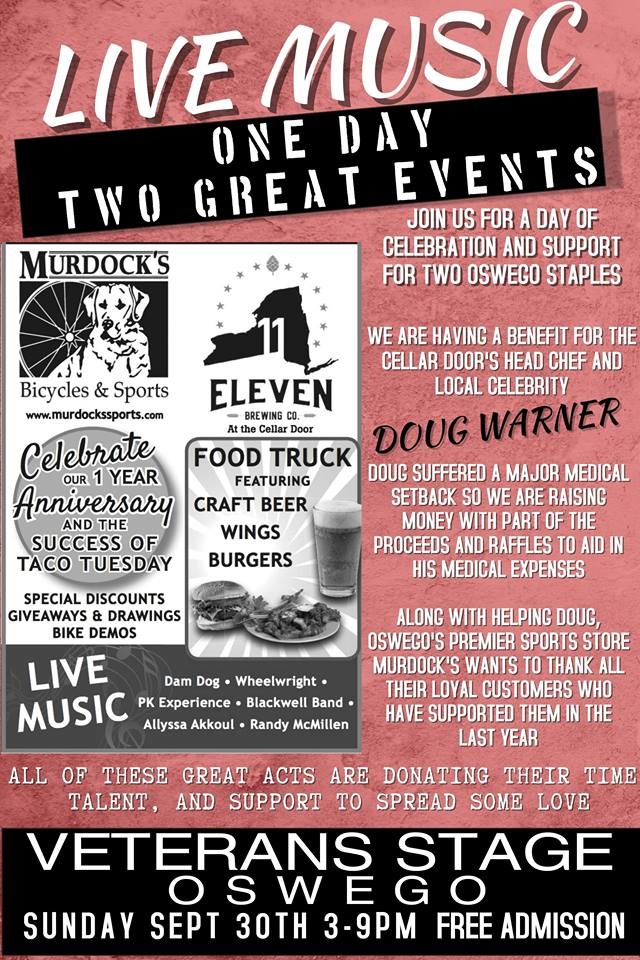 murdocks 1 year anniversay and benefit for doug warner