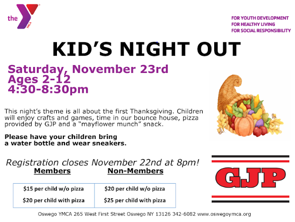 nov kids night out