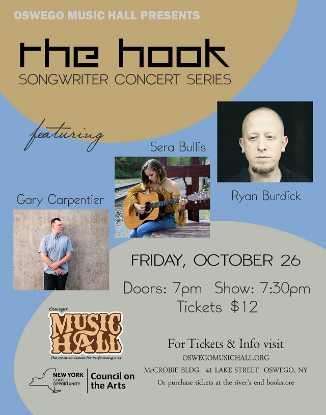 the hook oswego music hall 10252018