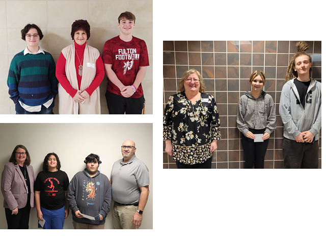 Fulton Savings Bank Students of the Month for December Honored