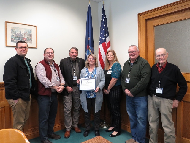 Oswego County Legislature Recognizes Melissa Peel's 25 Years of Service