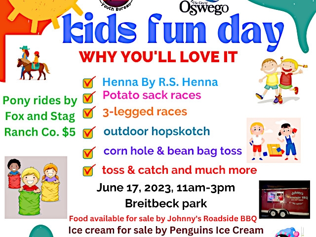 Mayor Barlow and Oswego County Youth Bureau Host Kids Community Yard Sale June 17th