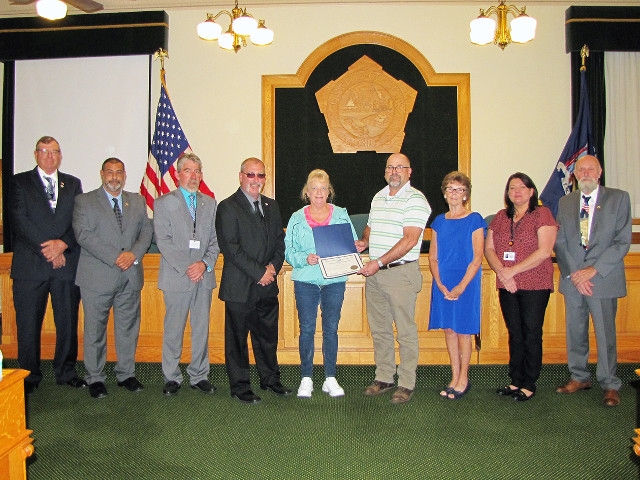 Oswego County Legislature Recognizes Christine Nearbin