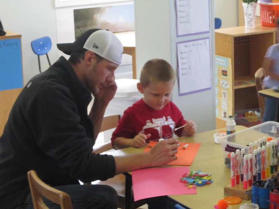 `Dads Bring Your Child to School Day` Hosted by Oswego Head Start
