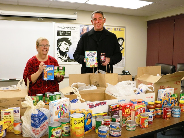 203.5 Pounds of Food Donated to APW BackPack Program