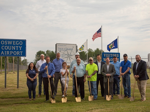 Community Partners Break Ground on Wastewater Project in Volney