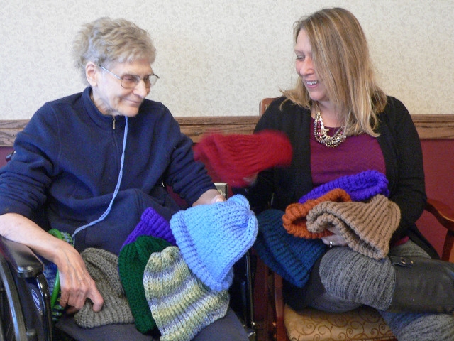 St. Luke Health Services Resident on Mission to Provide Hats for Area Homeless