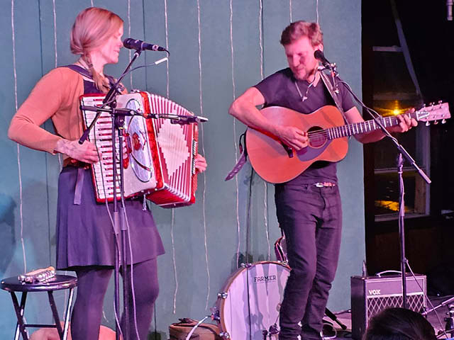 The Rough &amp; Tumble and Mark Wahl Perform at the Music Hall