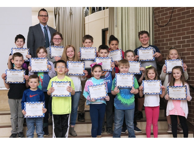 Perseverance, Goal Progress Awarded at Volney Elementary