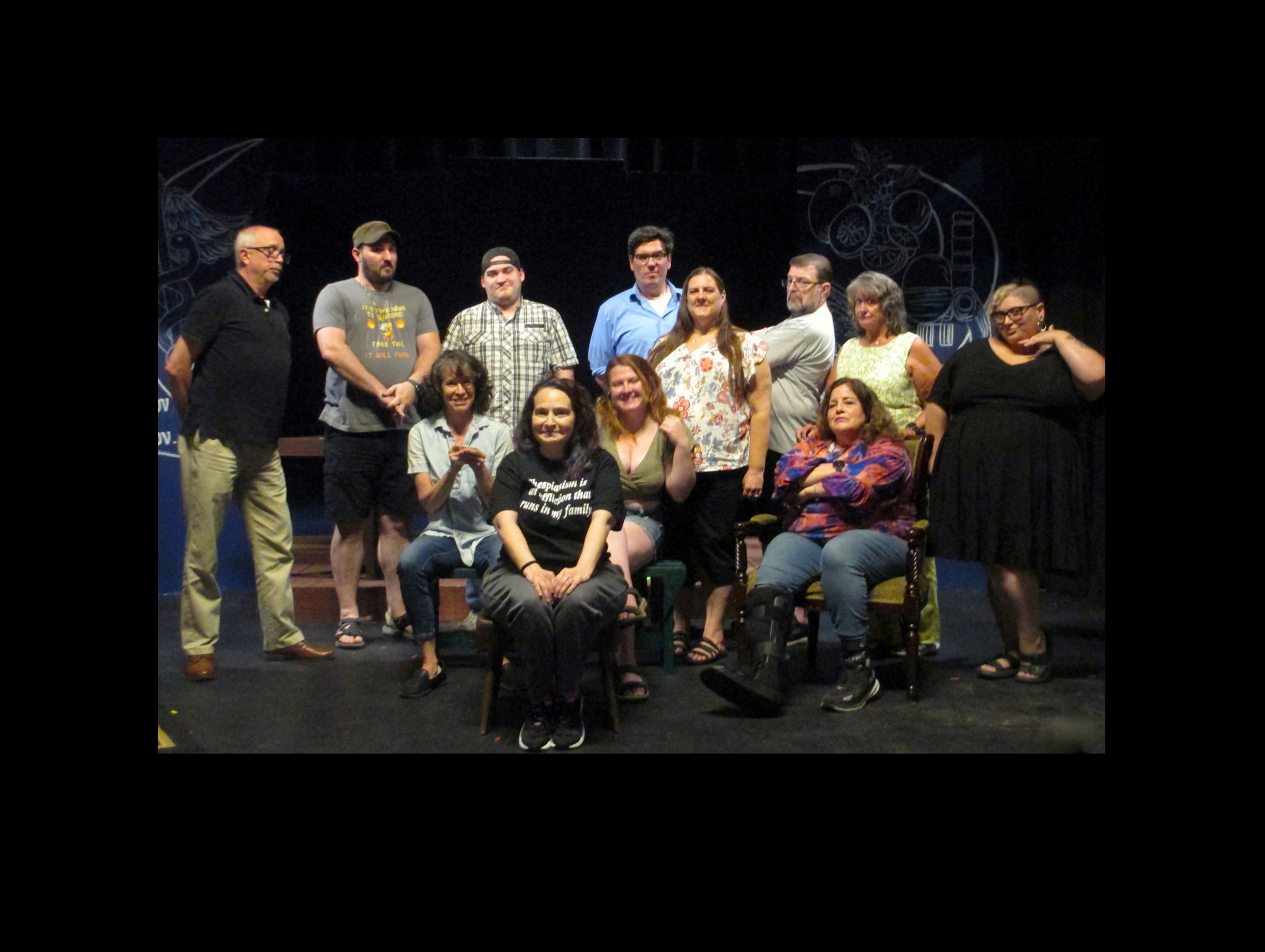 Oswego Players Begin Rehearsals for "While the Lights Were Out"