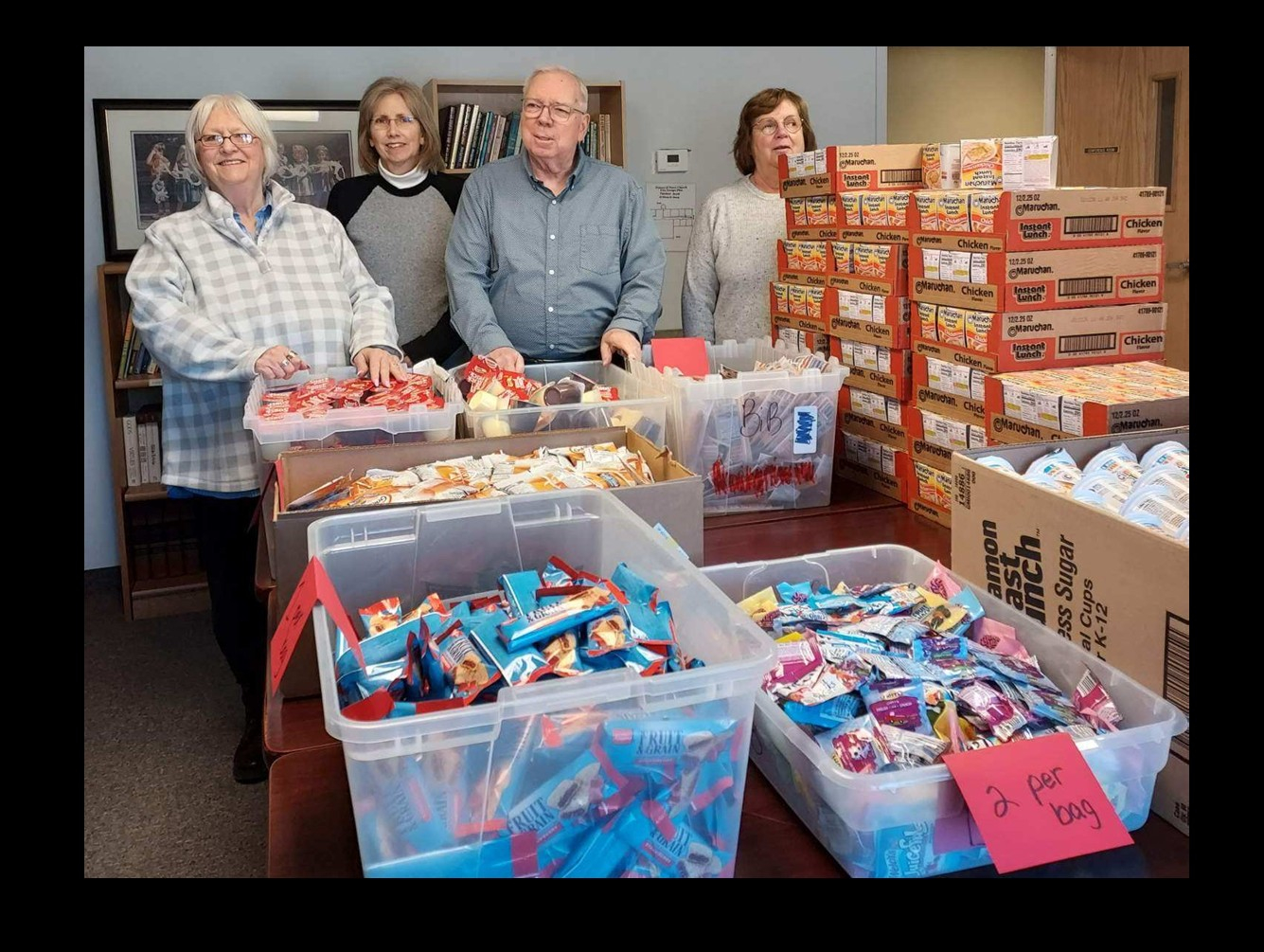 Erin's Angels of CNY Donates to Fulton's Blessings in a Backpack to Combat Childhood Hunger