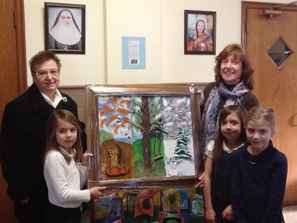Local artist donates to Trinity Catholic School